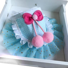 Load image into Gallery viewer, Cloth Cute Dog Neckerchief Cute Pet Dog Puppy Plaid Dot Print Bandana Bibs Scarf Saliva Cleaning Towel Neckerchief Decoration