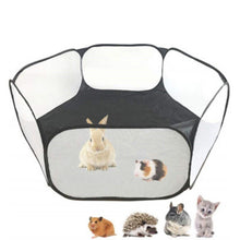 Load image into Gallery viewer, Portable Small Animals Exercise Fence Foldable Rabbits Hamster Cage Tent Play Fence
