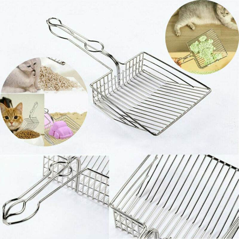 New 2020 Big Metal Kitten Sand Cleaner Cat Litter Scoop Cleaning Tools Pet Sand Shovel
