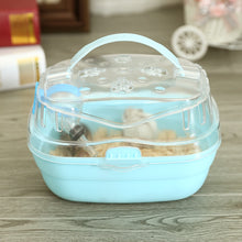 Load image into Gallery viewer, Hamster Cage Transparent Travel Cage Pet Out Cage Accessory Supplies Portable Hamster Cage Go Out To Carry Guinea Pig Cage
