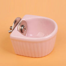 Load image into Gallery viewer, Small Pets Bird Hamster Bowl Small Pet Cage Hanging Drink Food Feeder Food Cup Feeding Tools for Hamster Rat Chinchilla Rabbit
