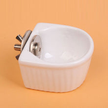 Load image into Gallery viewer, Small Pets Bird Hamster Bowl Small Pet Cage Hanging Drink Food Feeder Food Cup Feeding Tools for Hamster Rat Chinchilla Rabbit
