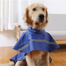 Load image into Gallery viewer, 3 Colors Waterproof Dog Raincoat Lightweight Rain Jacket Poncho with Reflective Strip Raincoat for Dogs Large Size Snow Defence
