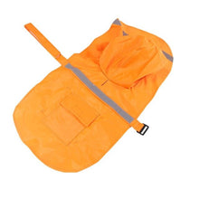 Load image into Gallery viewer, 3 Colors Waterproof Dog Raincoat Lightweight Rain Jacket Poncho with Reflective Strip Raincoat for Dogs Large Size Snow Defence
