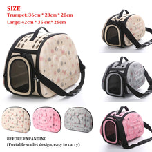 Load image into Gallery viewer, EVA animal transport bag Portable Pet Carrier Bag, carrying for cats, Pet Travel Bag, Shoulder Dog Bags for Puppies

