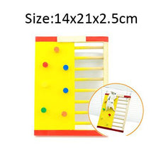 Load image into Gallery viewer, Wooden Small Pet Guinea Pig Toy Squirrel Totoro Springboard Hamster Tunnels Bird Toys Chinchilla Pet Rat Toys Small Animal House

